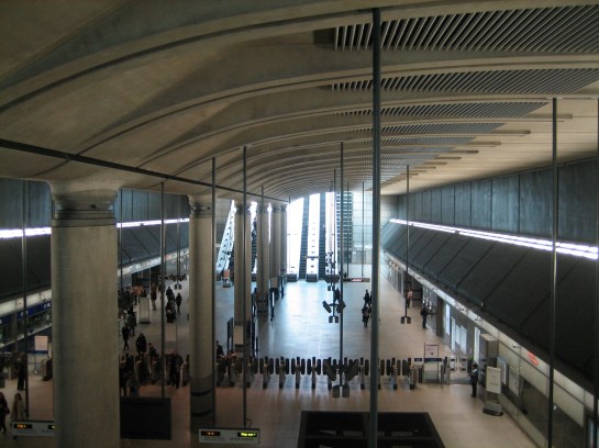 A station of two halves