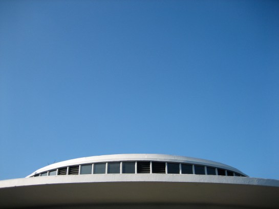 Blue surburban skies