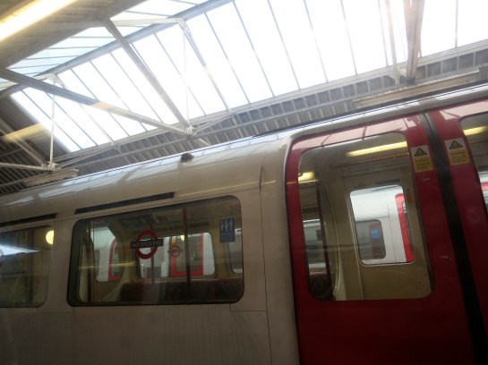 She said, there's something in the train shed